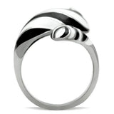 High polished (no plating) Stainless Steel Ring with No Stone