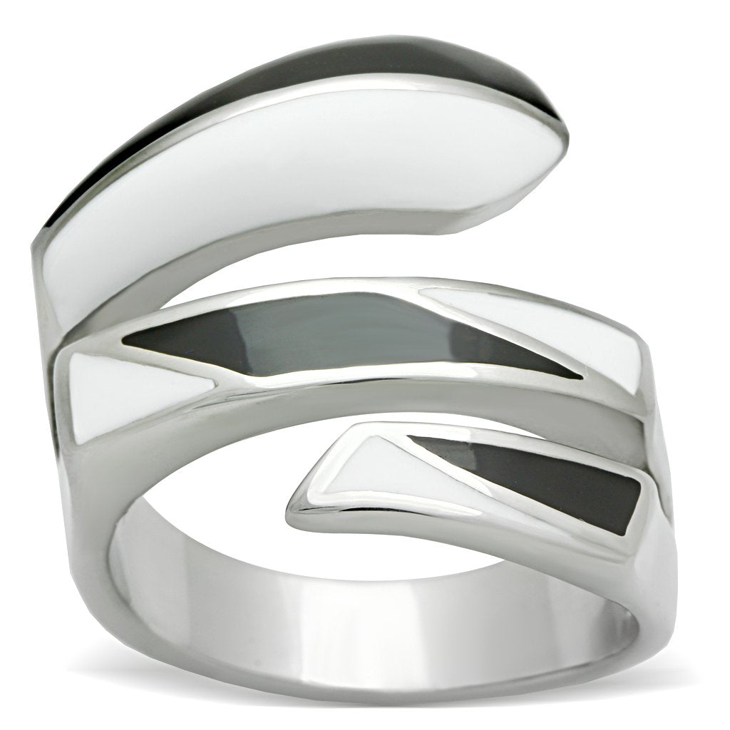 High polished (no plating) Stainless Steel Ring with No Stone