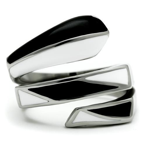 High polished (no plating) Stainless Steel Ring with No Stone