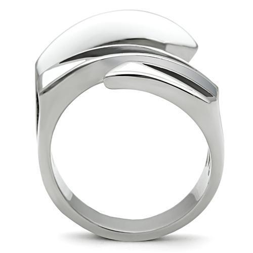 High polished (no plating) Stainless Steel Ring with No Stone