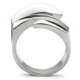 High polished (no plating) Stainless Steel Ring with No Stone