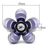 High polished (no plating) Stainless Steel Ring with No Stone