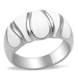 High polished (no plating) Stainless Steel Ring with No Stone