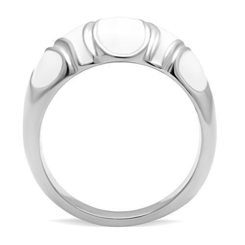 High polished (no plating) Stainless Steel Ring with No Stone
