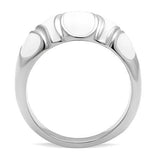 High polished (no plating) Stainless Steel Ring with No Stone