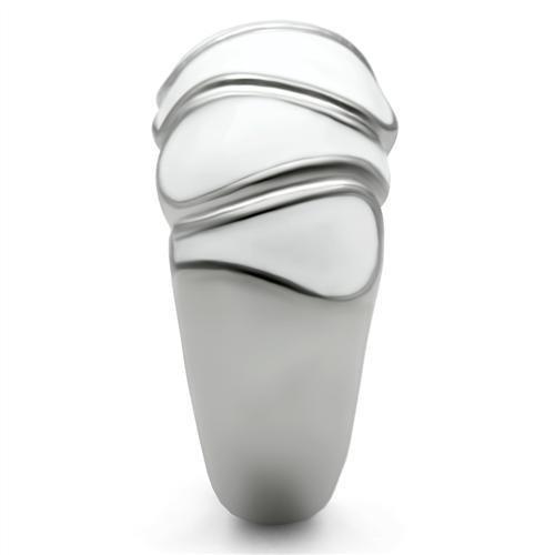 High polished (no plating) Stainless Steel Ring with No Stone