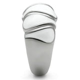 High polished (no plating) Stainless Steel Ring with No Stone