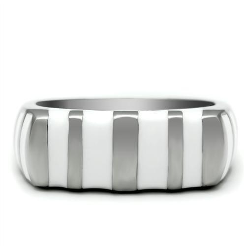High polished (no plating) Stainless Steel Ring with No Stone