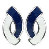 High polished (no plating) Stainless Steel Earrings with No Stone