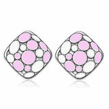 High polished (no plating) Stainless Steel Earrings with No Stone