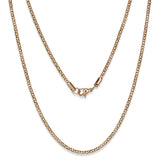 IP Rose Gold(Ion Plating) Stainless Steel Chain with No Stone
