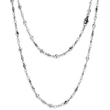 High polished (no plating) Stainless Steel Chain with No Stone
