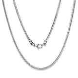 High polished (no plating) Stainless Steel Chain with No Stone