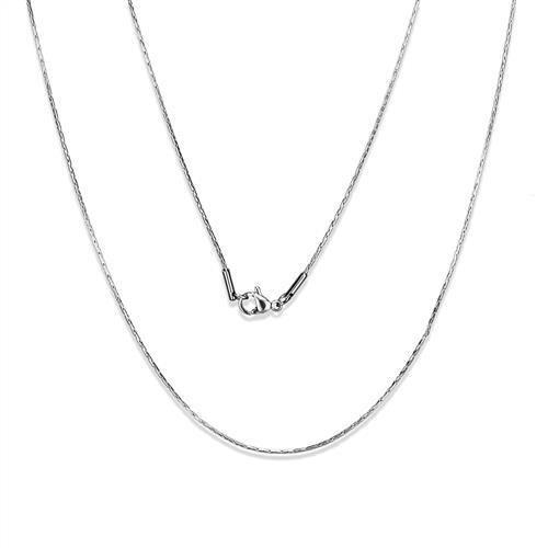 High polished (no plating) Stainless Steel Chain with No Stone