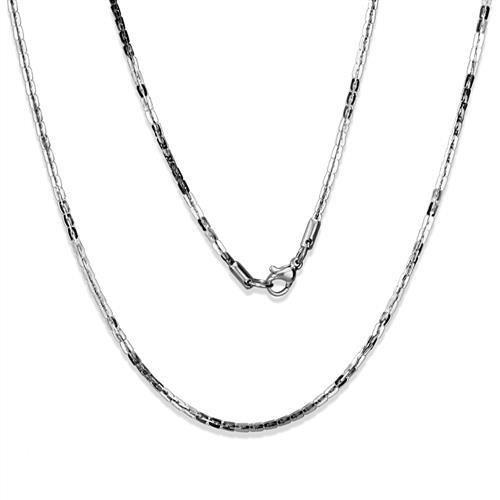 High polished (no plating) Stainless Steel Chain with No Stone