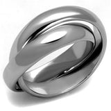 High polished (no plating) Stainless Steel Ring with No Stone