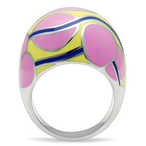 High polished (no plating) Stainless Steel Ring with No Stone