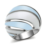High polished (no plating) Stainless Steel Ring with No Stone