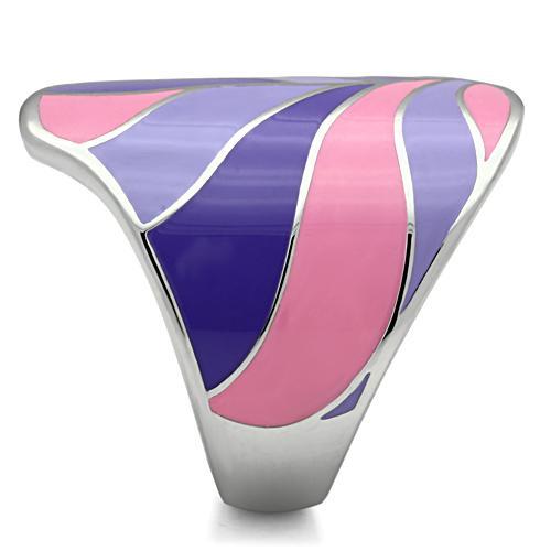 High polished (no plating) Stainless Steel Ring with No Stone