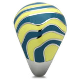 High polished (no plating) Stainless Steel Ring with No Stone