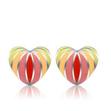 High polished (no plating) Stainless Steel Earrings with No Stone