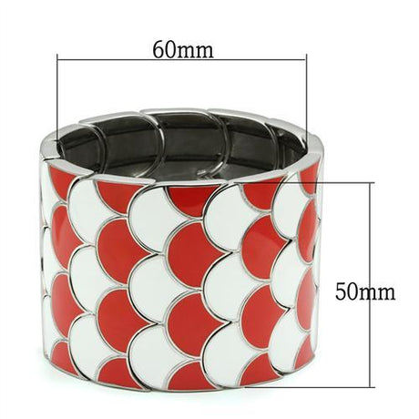 High polished (no plating) Stainless Steel Bracelet with No Stone