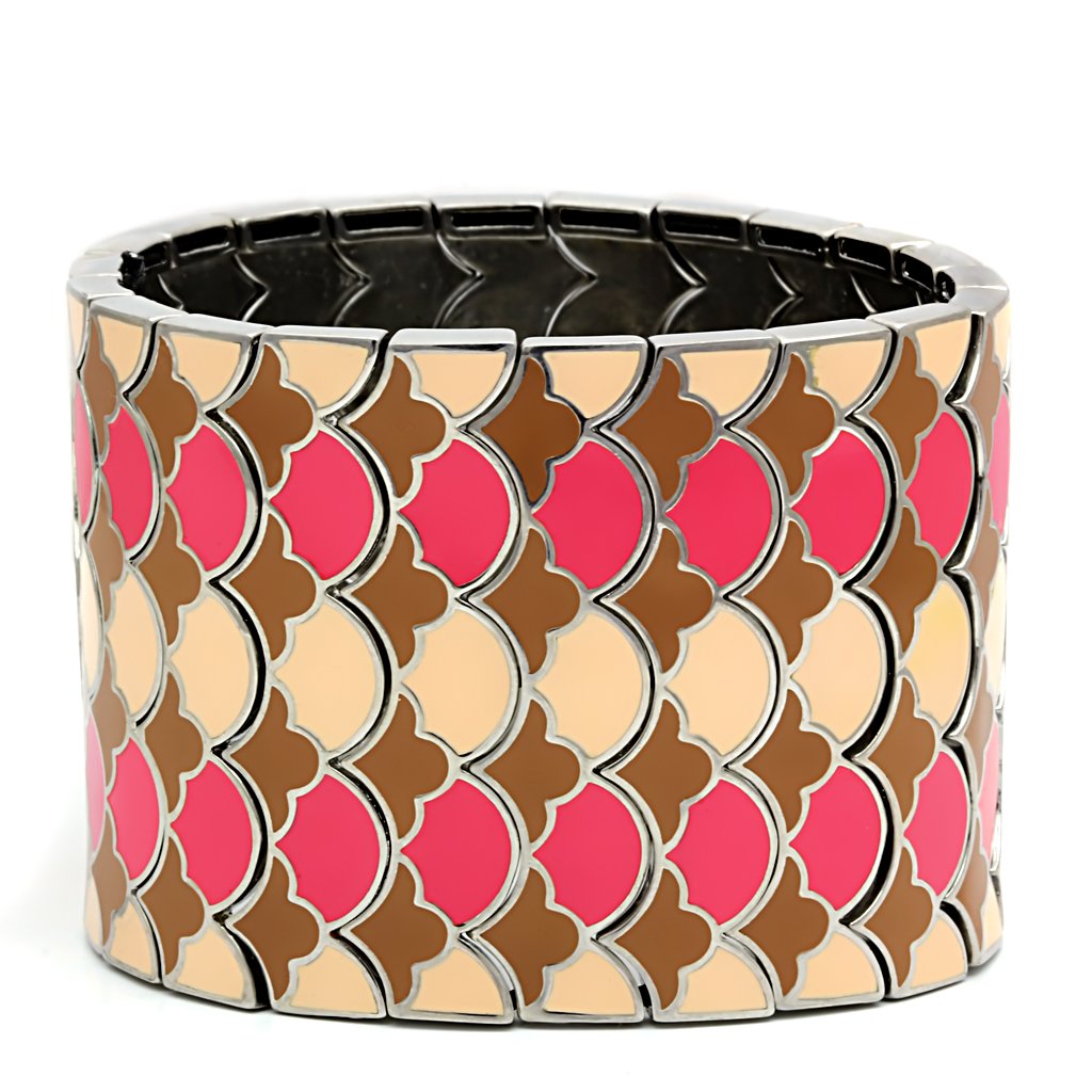 High polished (no plating) Stainless Steel Bracelet with No Stone