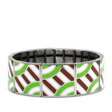 High polished (no plating) Stainless Steel Bracelet with No Stone