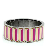 High polished (no plating) Stainless Steel Bracelet with No Stone