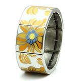 High polished (no plating) Stainless Steel Bracelet with No Stone