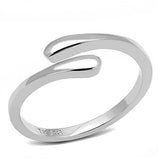 High polished (no plating) Stainless Steel Ring with No Stone