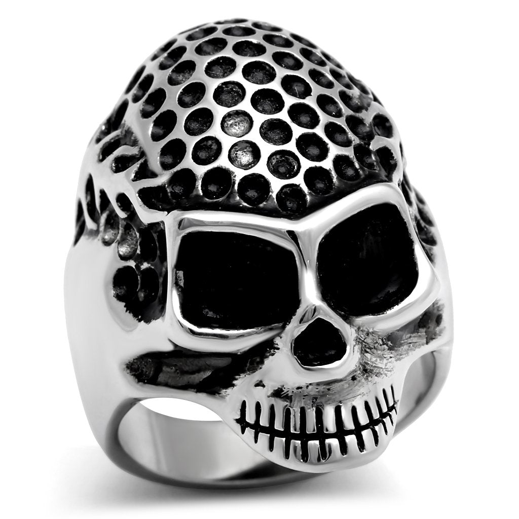 High polished (no plating) Stainless Steel Ring with No Stone