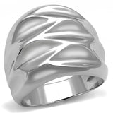 High polished (no plating) Stainless Steel Ring with No Stone