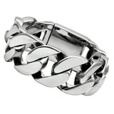 High polished (no plating) Stainless Steel Bracelet with No Stone