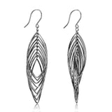 High polished (no plating) Stainless Steel Earrings with No Stone