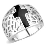 High polished (no plating) Stainless Steel Ring with No Stone