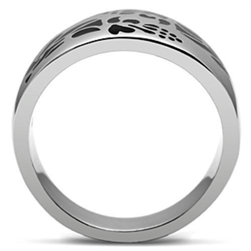 High polished (no plating) Stainless Steel Ring with No Stone