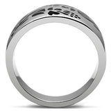 High polished (no plating) Stainless Steel Ring with No Stone