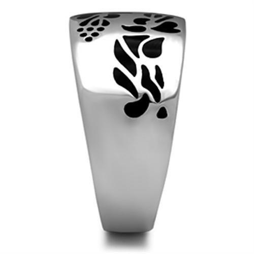 High polished (no plating) Stainless Steel Ring with No Stone