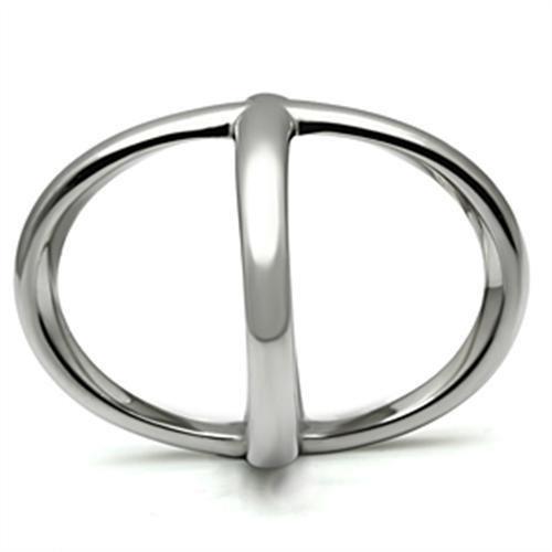 High polished (no plating) Stainless Steel Ring with No Stone