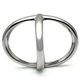 High polished (no plating) Stainless Steel Ring with No Stone
