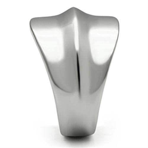 High polished (no plating) Stainless Steel Ring with No Stone