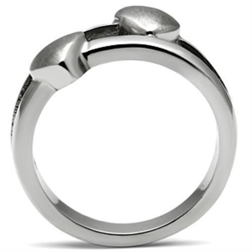 High polished (no plating) Stainless Steel Ring with No Stone