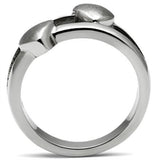 High polished (no plating) Stainless Steel Ring with No Stone