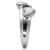 High polished (no plating) Stainless Steel Ring with No Stone