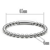High polished (no plating) Stainless Steel Bangle with No Stone
