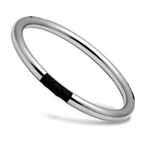 High polished (no plating) Stainless Steel Bangle with No Stone