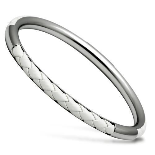 High polished (no plating) Stainless Steel Bangle with No Stone