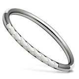 High polished (no plating) Stainless Steel Bangle with No Stone