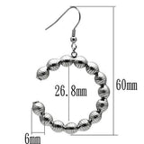 High polished (no plating) Stainless Steel Earrings with No Stone